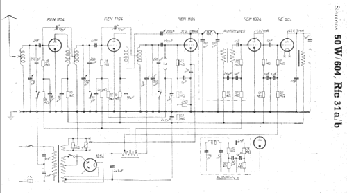 50W-604; Siemens & Halske, - (ID = 6566) Radio