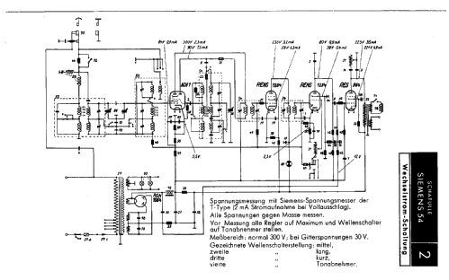 54W; Siemens & Halske, - (ID = 181068) Radio