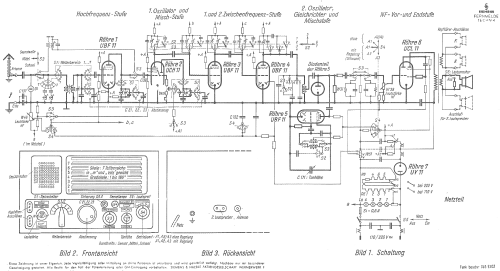 Allwellen-Empfänger Funk empf. 66a, E66a, 745 E 302; Siemens & Halske, - (ID = 1106491) Commercial Re