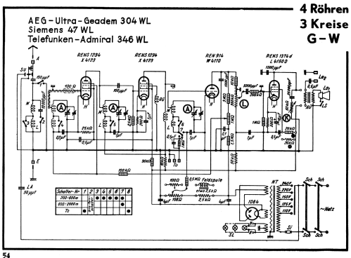 Ätherzepp 47WL; Siemens & Halske, - (ID = 806608) Radio