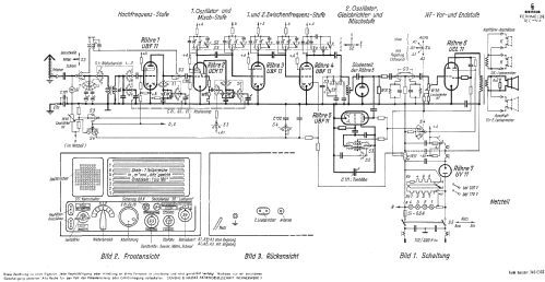 Allwellen-Empfänger Funk empf. 66a, E66a, 745 E 302; Siemens & Halske, - (ID = 1191142) Commercial Re