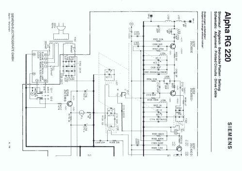 Alpha RG220; Siemens & Halske, - (ID = 1797990) Radio