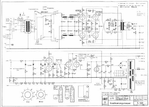 Aussteuerungsmesser U71; Siemens & Halske, - (ID = 438834) mod-past25