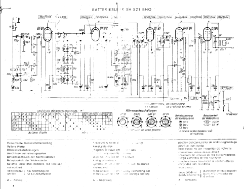 Batteriesuper SH521BHO; Siemens & Halske, - (ID = 247654) Radio