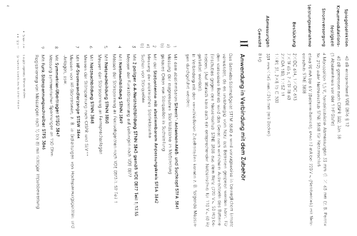 Betriebs-Störmessgerät STTM 3840a; Siemens & Halske, - (ID = 1303884) Equipment