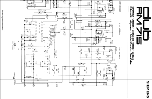 Club 715 RM 715; Siemens & Halske, - (ID = 539440) Radio