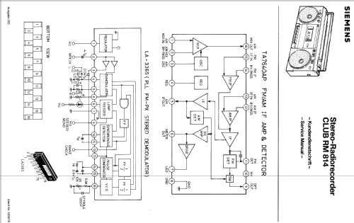 Club RM814; Siemens & Halske, - (ID = 547466) Radio