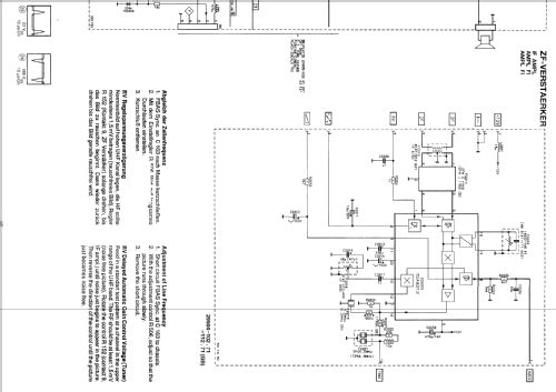 Color TV FC203 H4 Ch= CM 9005; Siemens & Halske, - (ID = 943319) Television