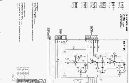 Color TV FC203R4 Ch= CM 9103; Siemens & Halske, - (ID = 973101) Télévision