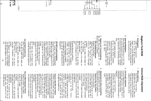 Color TV FC203R4 Ch= CM 9103; Siemens & Halske, - (ID = 973114) Television