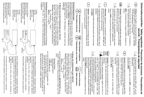 Color TV FC207V4 Ch= 9103; Siemens & Halske, - (ID = 971333) Television