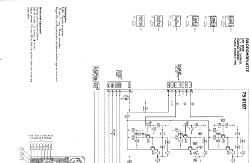 Color TV FC211V4 Ch= CM 9103; Siemens & Halske, - (ID = 971456) Television