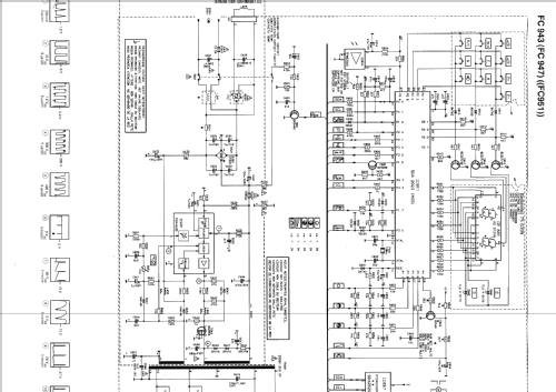 Color TV FC947K4 Ch= CM8906; Siemens & Halske, - (ID = 1041425) Television