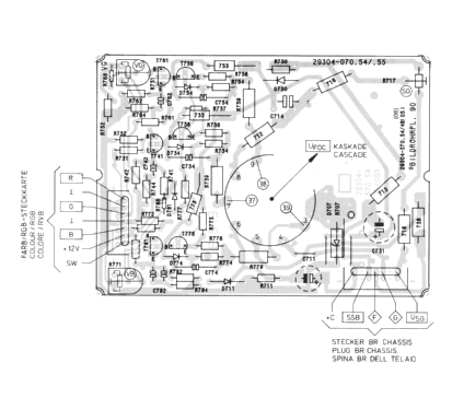 Color TV FC 909 Ch= 340-0; Siemens & Halske, - (ID = 840461) Television