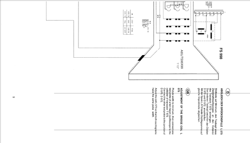 Color TV FS998M4 Ch= CS9001; Siemens & Halske, - (ID = 1711889) Television