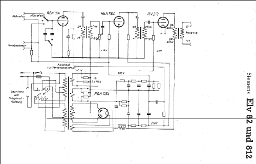 Elv82/812; Siemens & Halske, - (ID = 6805) Ampl/Mixer