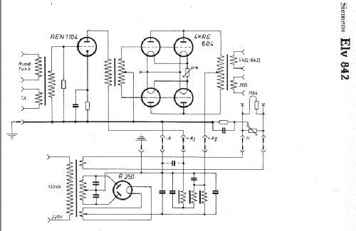 Elv842; Siemens & Halske, - (ID = 6817) Ampl/Mixer