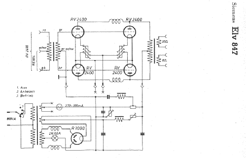 Elv847; Siemens & Halske, - (ID = 6822) Ampl/Mixer