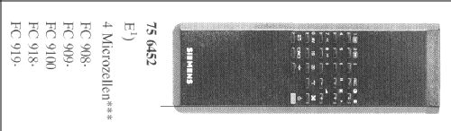 Fernbediengeber 75 6452; Siemens & Halske, - (ID = 1841318) Misc