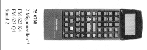 Fernbediengeber 75 6768; Siemens & Halske, - (ID = 1844097) Misc