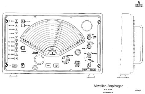 Funk E566 745E310; Siemens & Halske, - (ID = 80570) Commercial Re