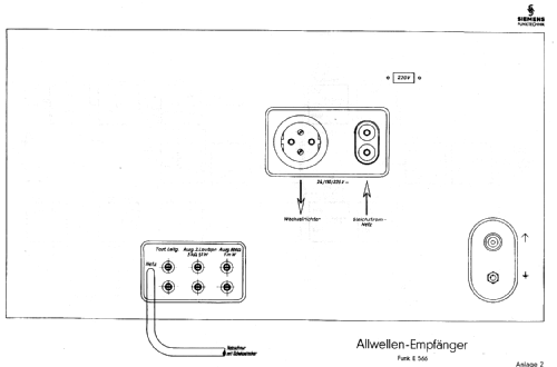 Funk E566 745E310; Siemens & Halske, - (ID = 80571) Commercial Re