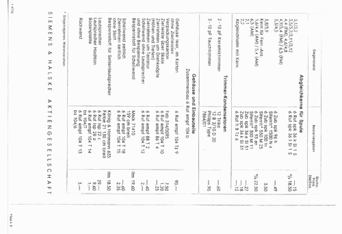 H53; Siemens & Halske, - (ID = 25326) Radio