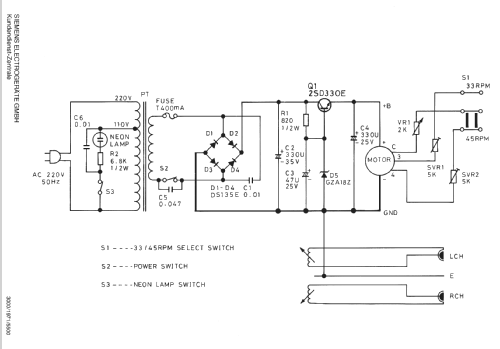 HiFi Plattenspieler RW302; Siemens & Halske, - (ID = 551057) Enrég.-R