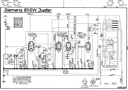 Jupiter 83GW; Siemens & Halske, - (ID = 2020002) Radio