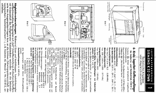 Luftwaffen-Koffer K32GWB; Siemens & Halske, - (ID = 247524) Radio