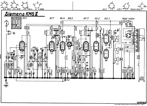 Kammermusik-Gerät KMG II; Siemens & Halske, - (ID = 2370210) Radio