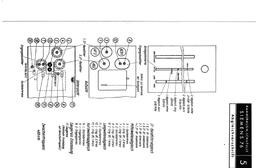 Kammermusik-Schatulle 76W ; Siemens & Halske, - (ID = 344116) Radio