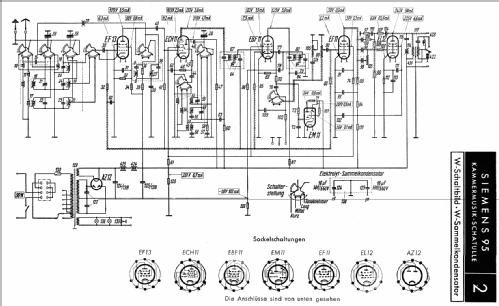 Kammermusik-Schatulle 95W; Siemens & Halske, - (ID = 248482) Radio