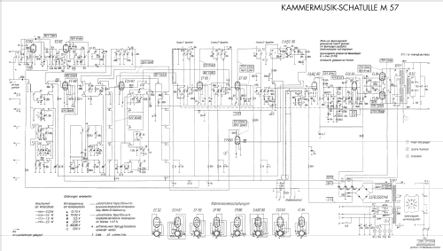 Kammermusik-Schatulle M57; Siemens & Halske, - (ID = 17014) Radio
