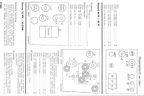 Kammermusik-Super 92W ; Siemens & Halske, - (ID = 10442) Radio