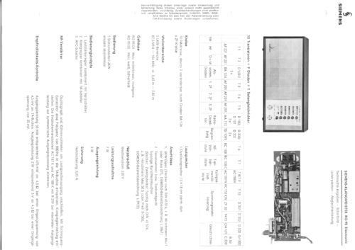 Klangmeister Electronic RG95; Siemens & Halske, - (ID = 1191709) Radio