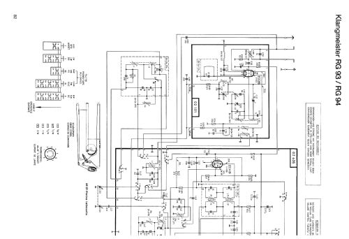 Klangmeister RG93; Siemens & Halske, - (ID = 74531) Radio