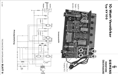 KV10G; Siemens & Halske, - (ID = 2552743) Ampl/Mixer