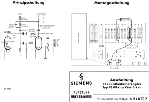 Länderband-Super 48WLK; Siemens & Halske, - (ID = 2552756) Radio