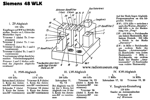 Länderband-Super 48WLK; Siemens & Halske, - (ID = 43882) Radio