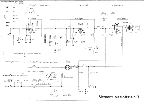 Marloffstein 3 ; Siemens & Halske, - (ID = 257204) Radio