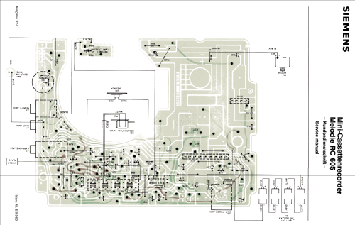 Melodie RC605; Siemens & Halske, - (ID = 550318) R-Player