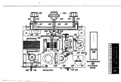 Merkur 81GW; Siemens & Halske, - (ID = 179293) Radio