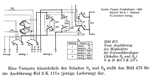 Messkoffer 0,2-6 kHz Rel3K117; Siemens & Halske, - (ID = 311111) Equipment