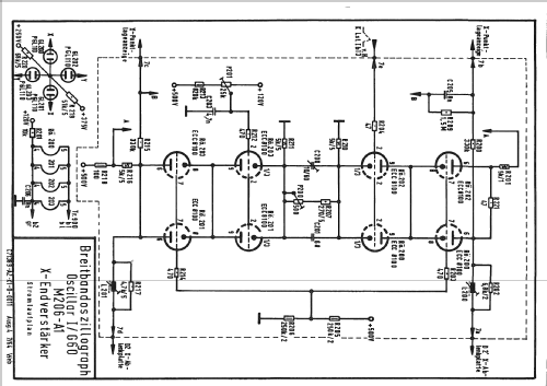 Oscillar - Oszillograph I/G60; Siemens & Halske, - (ID = 1047695) Equipment