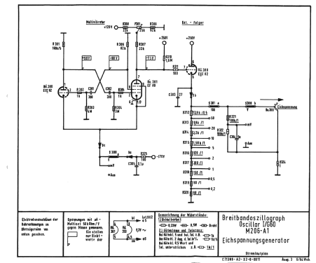 Oscillar - Oszillograph I/G60; Siemens & Halske, - (ID = 1047698) Ausrüstung