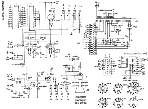 Oszillograf KE2072; Siemens & Halske, - (ID = 779753) Equipment