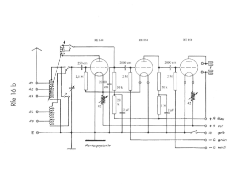 Protos Rfe16b; Siemens & Halske, - (ID = 16979) Radio