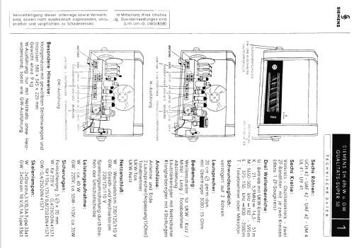 Qualitätssuper 50 SH696GW; Siemens & Halske, - (ID = 1106302) Radio