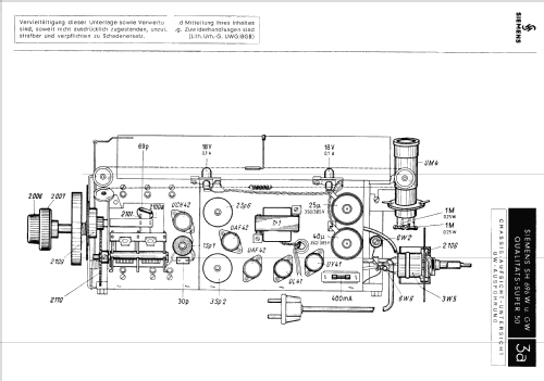 Qualitätssuper 50 SH696GW; Siemens & Halske, - (ID = 1106306) Radio